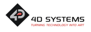 4D Systems logo