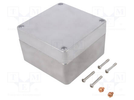 ASENNUSKOTELO - X: 140MM - Y: 140MM - Z: 91MM - 68 - ALUMIINI - Yleiskäyttöiset kotelot - RT-31068010 - 1