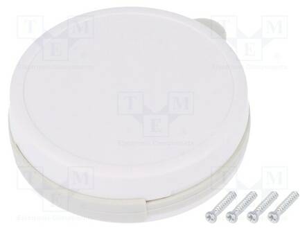 ASENNUSKOTELO - Z: 13MM - VAALEANHARMAA - VARREN KANSSA - Hälytyslaitteiden ja antureiden kotelot - SUI-TEK1A.30 - 1