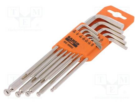 WRENCH: HEX KEY-SET - INCH - Kuusiokolo- ja TORX avaimet - SA.BE9880 - 1