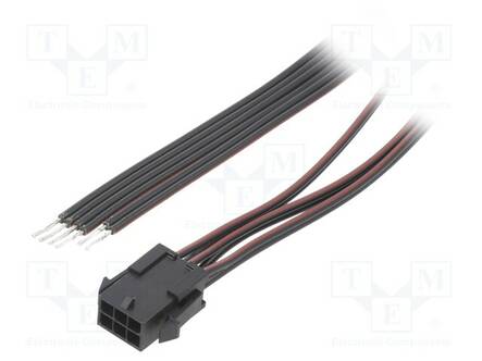 KAAPELI - UROS,JOHDOT - PIN: 6 - 0,4M - 4A - ERISTYS: PVC - TLYP - 0,35MM2 - Moninapakaapelisarjat - KABX-6PMS-L400 - 1