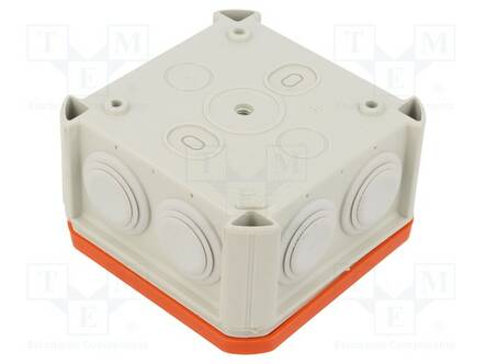 KYTKENTÄRASIA - X: 90MM - Y: 90MM - Z: 52MM - POLYPROPYLEENI PP - Kytkentärasiat - OBO-2007630 - 2