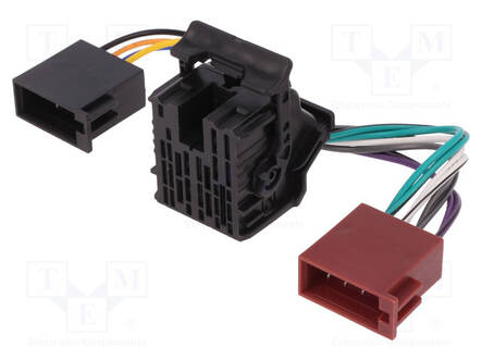 LIITIN - RADIO,ISO - CITROËN,PEUGEOT - Merkkikohtaiset autoradioliittimet - ZRS-220 - 1