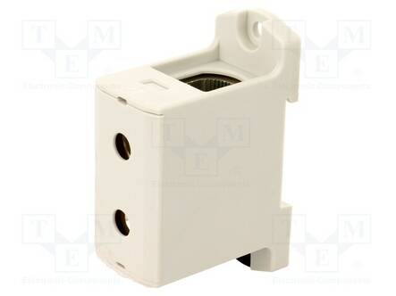 LIITIN: KISKO-320A - 690V - RUUVI TERMINAALI - HARMAA - POLYAMIDI - Kiskoliittimet - T021150 - 1