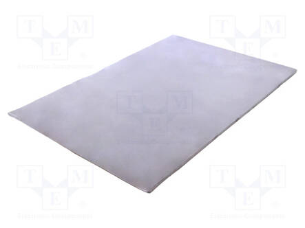 LÄMPÖÄ JOHTAVA ALUSLEVY: GEELI - L: 300MM - W: 200MM - PAKS.: 5MM - Jäähdyttimien eristystarvikkeet - GEL4550 - 1