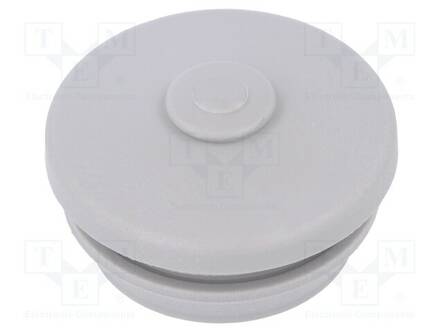 LÄPIVIENTI - ELASTOMEERI TERMOPLASTINEN TPE - HARMAA - AUKK.LKM: 1 - Läpivientirenkaat - DMS-M20 - 1