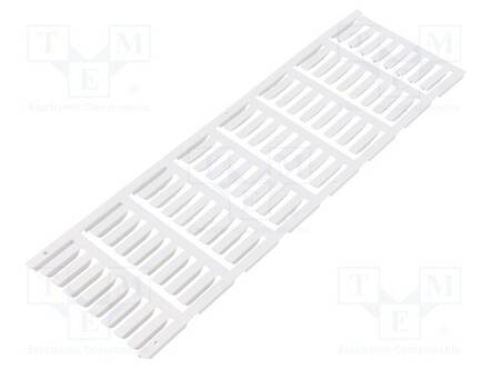 MERKIT - 3÷3,7MM - POLYAMIDI 66 - VALKOINEN - -40÷100°C - PAINETTAVA - Kaapeleiden merkintä - WM-1318750000 - 1