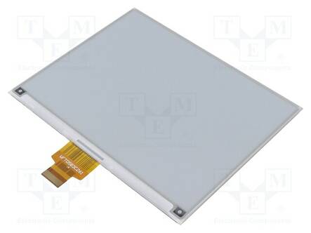 NÄYTTÖ: E-PAPERI - 5,83" - 648X480 - KOOT: 125,4X99,5X1,18MM - 3,3VDC - E-paperi - WSH-14410 - 1