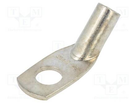 PÄÄTE: PUTKIKAAPELIKENKÄ - M10 - 25MM2 - PURISTETTAVA - TINATTU - Eristämättömät liittimet - KCS45-10-2510 - 1