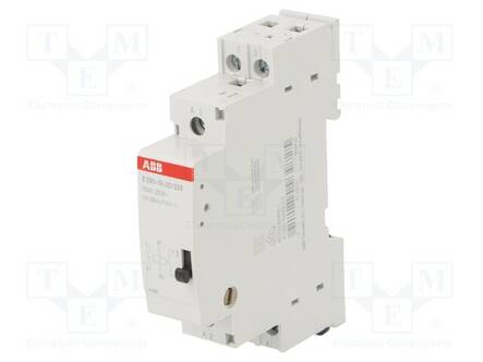 RELE: ASENNUS-BISTABIILI,PULSSI-NO X2 - UKELAN: 230VAC,110VDC - Asennusreleet - E290-16-20230 - 1