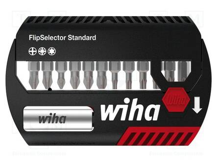 RUUVAUSKÄRKISARJA - PHILLIPS,POZIDRIV®,TORX® - 25MM - 13KPL - Ruuvauskärjet - WIHA.39040 - 1