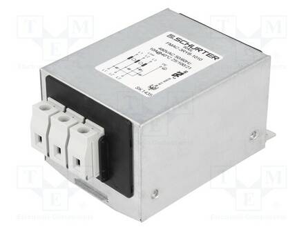 SUODATIN: HÄIRIÖSUOJA-KOLMIVAIHEINEN - 480VAC - 10A - 61X75X48MM - Häiriönpoistosuotimet - FMAC-3RYB-1010 - 1