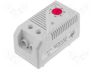 TERMOSTAATTI - NC - 10A - 250VAC - RUUVILIITTIMET - IP20 - DIN - Teollisuus termostaatit - KTO01150 - 1