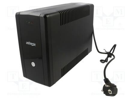 UPS VIRTALÄHDE - 900W - 1,5KVA - 220V - SCHUKO X4 - 115X320X220MM - 8AH - UPS ja tietokeneen virtalähteet - EG-UPS-H1500 - 1