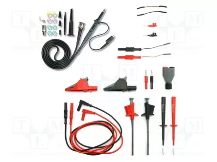 MITTAUSJOHDOT - MUSTA JA PUNAINEN - Mittausjohdot - PJP44700 - 1