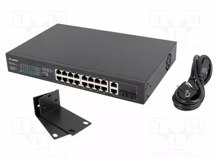 SWITCH ETHERNET - IEC C14,RJ45-PISTORASIA X18 - GIGABIT ETHERNET - Tietokonetarvikkeet - muut - RSFE-16P-2C-150 - 1