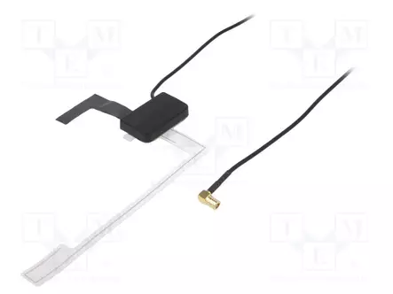 ANTENNI - AUTO-8DBI - DAB - 50OHM - MUSTA - 5VDC,12VDC - RG174 - -40÷85°C - Autoantennit - A00030 - 1