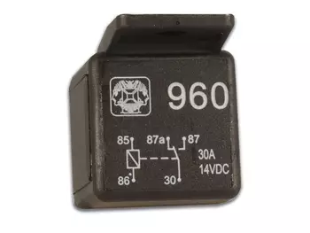 AUTORELE SPDT (ON-ON) 12VDC/20-30A FASTON-LIITTIMET - Autoreleet - 960 - 1