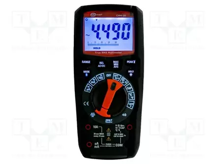 YLEISMITTARI - BLUETOOTH - LCD - (6000) - VDC: 0÷1KV - 0÷60MOHM - Digitaaliyleismittarit - CMM-30 - 1