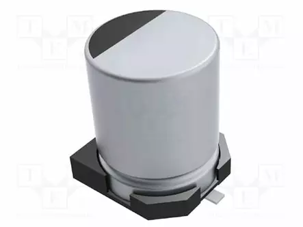 ELEKTROLYYTTIKONDENSAATTORI - SMD - 220UF - 10VDC - Elektrolyyttikondensaattorit - vaaka - EDT227M010S9MAA-0 - 1