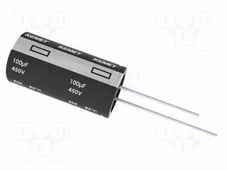 ELEKTROLYYTTIKONDENSAATTORI - THT - 2200UF - 16VDC - Elektrolyyttikondensaattorit - pysty - ESK228M016AL4A-0 - 1