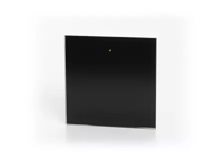 Glass Panel control module with 1 touch key (Black Edition) - Taloautomaatio - VMBGP1-B-20 - 2