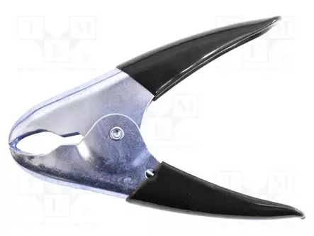 HAUENLEUKA - 300A - LEVITYSALUE: MAX.48MM - KOK.PIT: 152MM - MUSTA - Krokotiili klipsit - BU-114-0 - 1