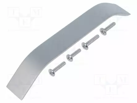 KAHVA - ALUMIINI - LUONNOLLINEN - H: 26,5MM - L: 180MM - W: 25MM - KAHVA - Koteloiden lisätarvikkeet - GTV-UA-00-337160 - 1