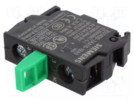 KOSKETINELEMENTTI - 22MM - TAKAPUOLI-RUUVIPURISTIMET - SIRIUS ACT - Taulukytkimien lisävarusteet - 3SU1400-2AA10-1BA0 - 1