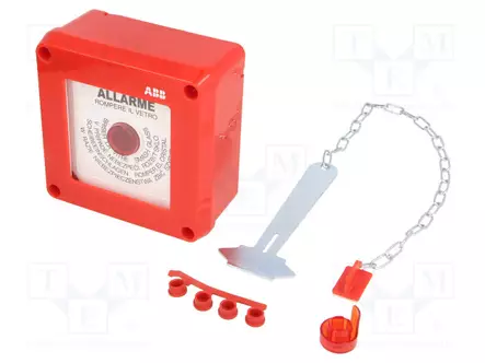 KOTELO: PALOSUOJA-X: 100MM - Y: 100MM - Z: 50MM - RAPPAUKSEN PÄÄLLE - Kytkentärasiat - ABB-13180 - 1