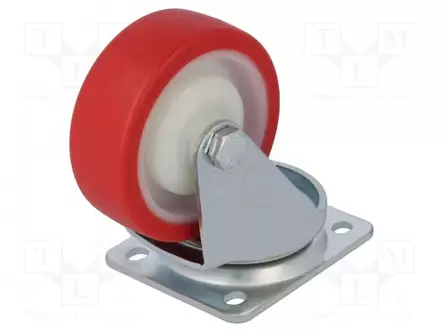 KULJETUSPYÖRÄ - Ø: 100MM - W: 30MM - H: 128MM - VÄÄNTÖ-250KG - Kuljetuspyörät - JTPU-1002-5100 - 1