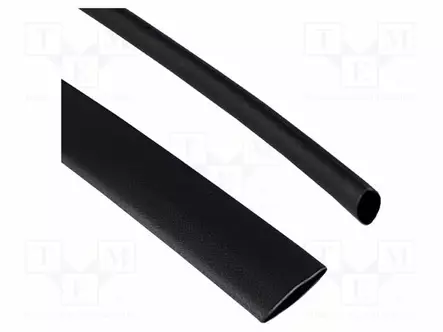 KUTISTEMUOVI - 3: 1 - L: 152MM - MUSTA - POLYOLEFIINI - -55÷135°C - Kutistemuovit - Q2F3X1401QB6IN20-0 - 1