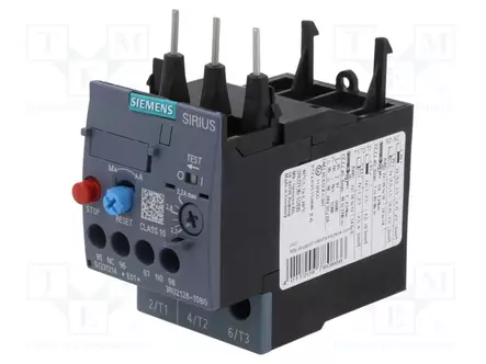 LÄMPÖRELE - KOKO: S0 - NC,NO - RUUVIPURISTIMET - -40÷70°C - 1,1KW - 3RT20 - Kontaktorit - lisätarvikkeet - 3RU2126-1DB0 - 1