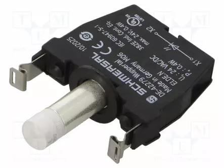 LED MERKKIVALORUNKO - 24VAC - 24VDC - VALKOINEN - Taulukytkimien lisävarusteet - 101166000 - 1