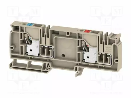 LIITIN: KISKO-A - 250V - PUSH-IN - BEIGE - WEMID - 6AWG÷20AWG - W: 12MM - Kiskoliittimet - 2428990000-WEI-0 - 1