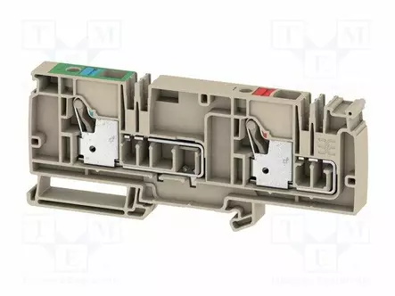 LIITIN: KISKO-A - 250V - PUSH-IN - BEIGE - WEMID - L: 53,5MM - 0,5÷10MM2 - Kiskoliittimet - 2429000000-WEI-0 - 1