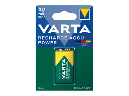 Ni-MH E-BLOCK 9V 200mAh 56722.101.401 - Akut - V78H20 - 1