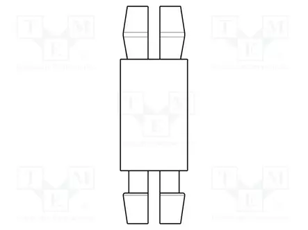 PIIRILEVYN KOROTUSPALA - POLYAMIDI - PIT: 8MM - UL94V-2 - Piirilevyn korokepalat - R6008-00 - 1