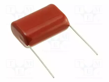 POLYPROPYLEENIKONDENSAATTORI - LOW ESR - H: 16MM - 1UF - 250VDC - Muovikondensaattorit - 105MPR250K-KNO-0 - 1