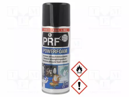 PUHDISTUSAINE - 520ML - AEROSOLI - SIGNAALISANA: VAARA - Puhdistuskemikaalit ja aerosolit - PRF-POWERFOAM520 - 1
