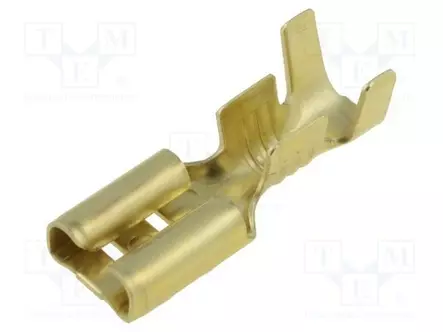 PURISTUSLIITIN - LITTEÄ - 4,8MM - 0,8MM - NAARAS - 1,5÷2,5MM2 - PURISTETTAVA - Eristämättömät liittimet - 3805.60 - 1