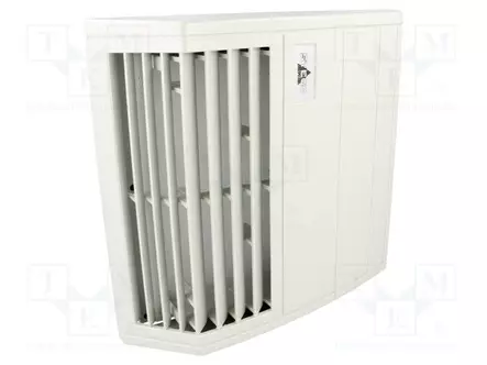 SUOJA - MUOVI,TEKOKUITU - AUKKO: 176X176MM - D: 16MM - IP55 - UL94V-0 - Puhallinritilät - 11802.0-00 - 1