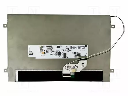 TFT NÄYTTÖ - 12,1" - 1280X800 - VALAISTUS: LED - RGB - 1000CD/M2 - RIBUS - Älykkäät näytöt - RVT121HVBFWN00 - 2