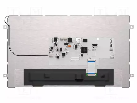 TFT NÄYTTÖ - 15,6" - 1920X1080 - VALAISTUS: LED - RGB - 1000CD/M2 - RIBUS - Älykkäät näytöt - RVT156HKBFWN00 - 2