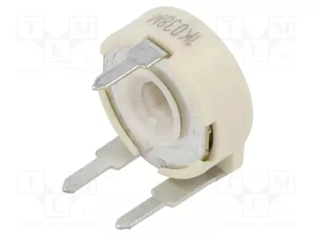 TRIMMERIPOTENTIOMETRI - VAAKA - 1KOHM - 330MW - ±20% - LINEAARINEN - Trimmerit - THT - PTC10MV10-102A20 - 2