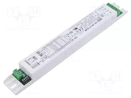VIRTALÄHDE: IMPULSSI - LED - 2÷53VDC - 250÷700MA - IP20 - 237X21X30MM - LED teholähteet - 151680 - 2