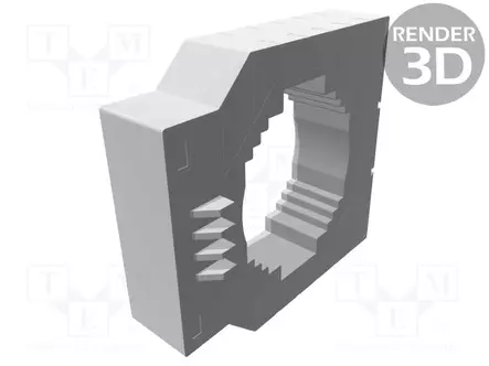MUUNNIN: VIRTA-DM - I AC: 1,6KA - 30VA - ULK.KOOT: 140X53X155MM - Virtamuuntajat - DM4T1600 - 1