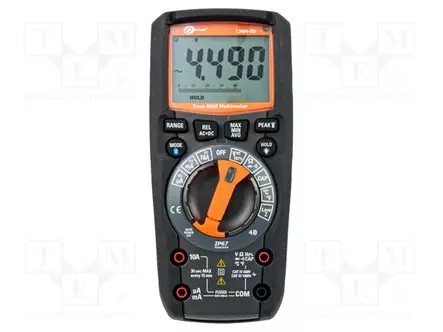 YLEISMITTARI - BLUETOOTH - LCD - (6000) - VDC: 0÷1KV - 0÷60MOHM - Digitaaliyleismittarit - CMM-30 - 1