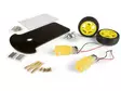 2 WHEEL DRIVE MOTOR CHASSIS ROBOTICS KIT - Starttipaketit - WPK500 - 1
