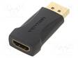 ADAPTERI - DISPLAYPORT-PISTOKE,HDMI-PISTORASIA - MUSTA - HDMI, DVI, DisplayPort johdot - HBOB0 - 1